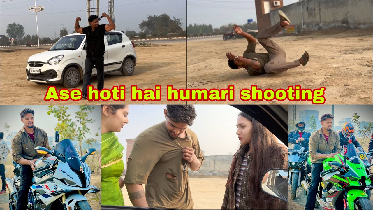 Aise Hoti Hai Hamari Shooting 😂 | Full Masti Behind The Scene | @souravjvlogs 