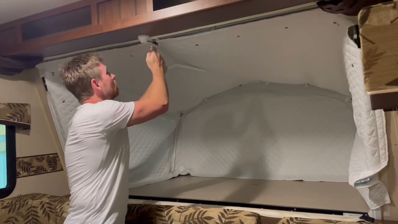 Opening your bunk ends with Luxe Liners Installed