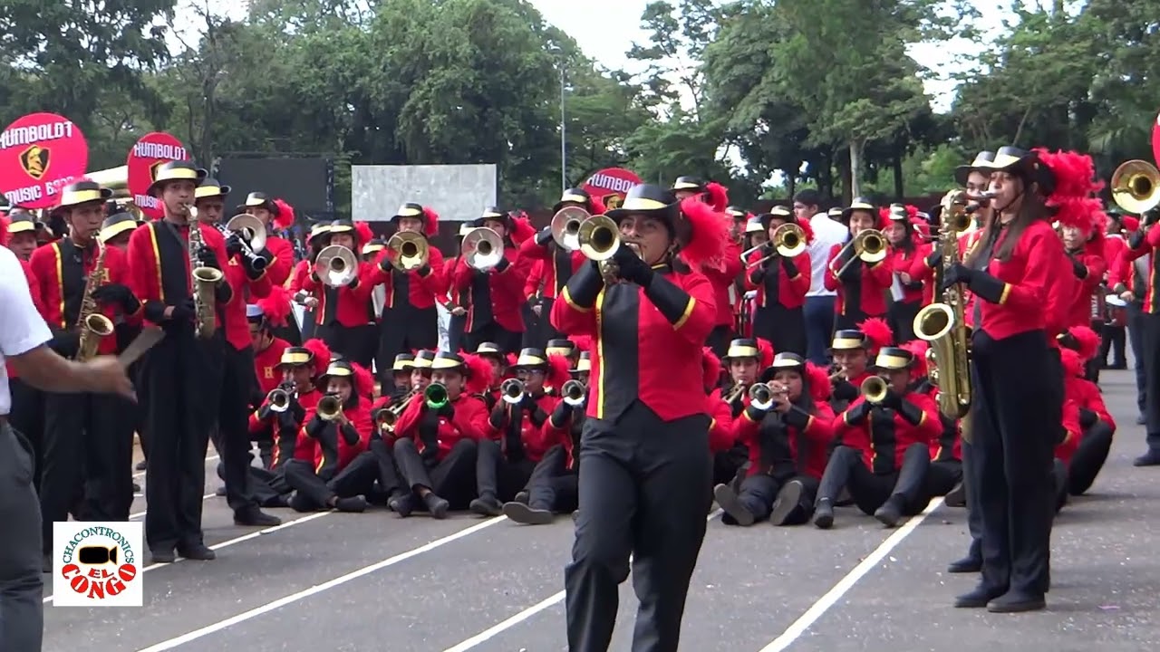 Humboldt Marching Band en Festival de Bandas de Ahuachapán 2023. El Salvador.
