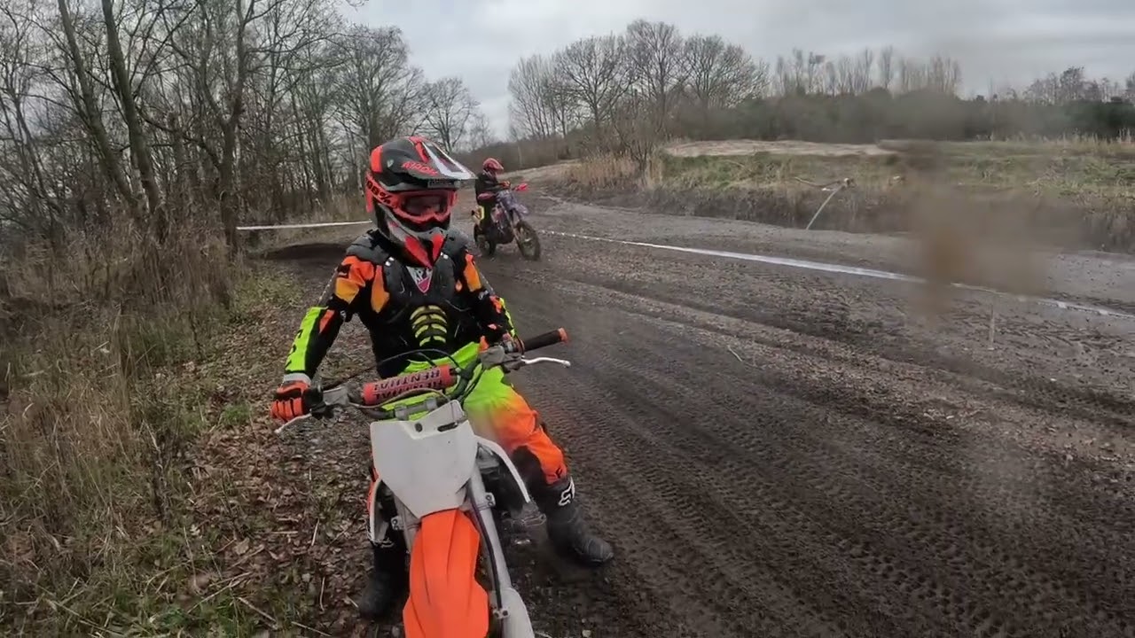 Me an Gaz fell off not a good day for me at leisure lakes #enduro #husky250 #beta350 