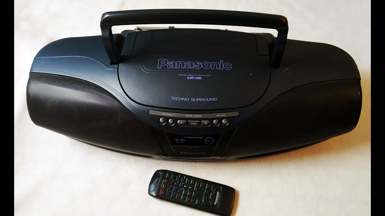 Panasonic RX DT95 проверка работоспособности