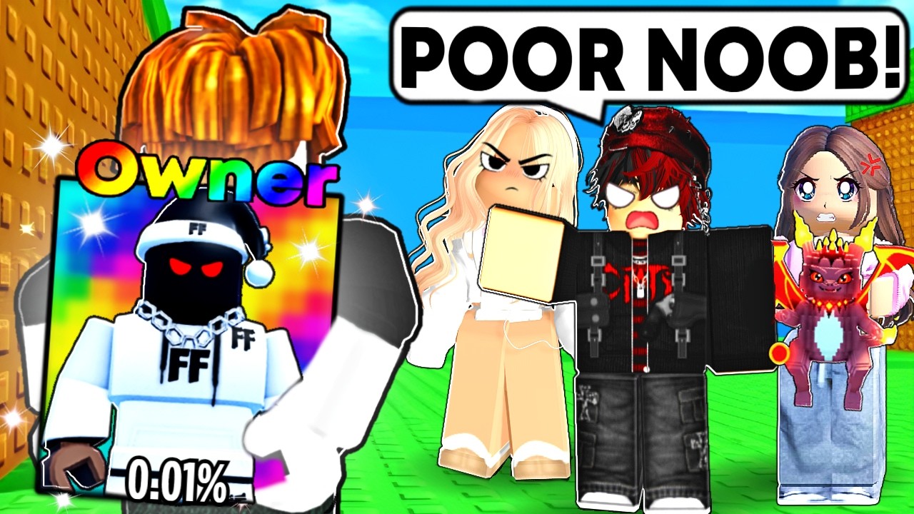 Pretending To Be NOOB With OWNER BRAINROTS!