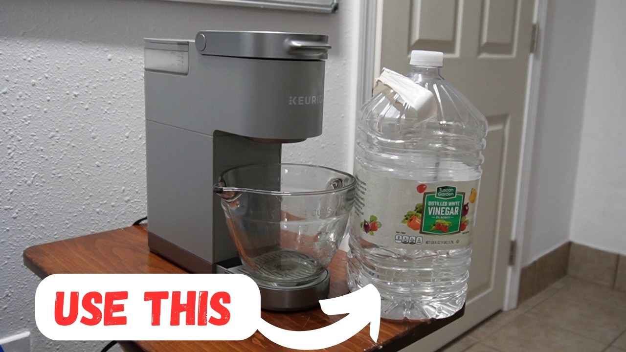 Descaling a Keurig Mini With Vinegar