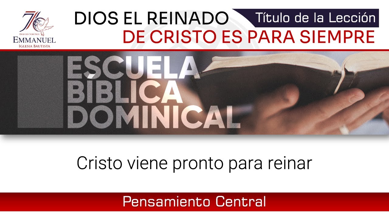 DIOS EL REINADO DE CRISTO ES PARA SIEMPRE