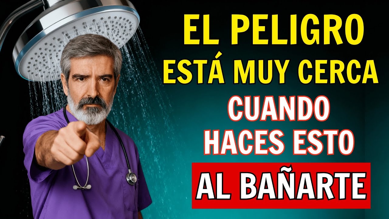ADVERTENCIA: Estos Hábitos al Bañarte Disparan el Riesgo de Infarto e Ictus (90% Son Evitables)