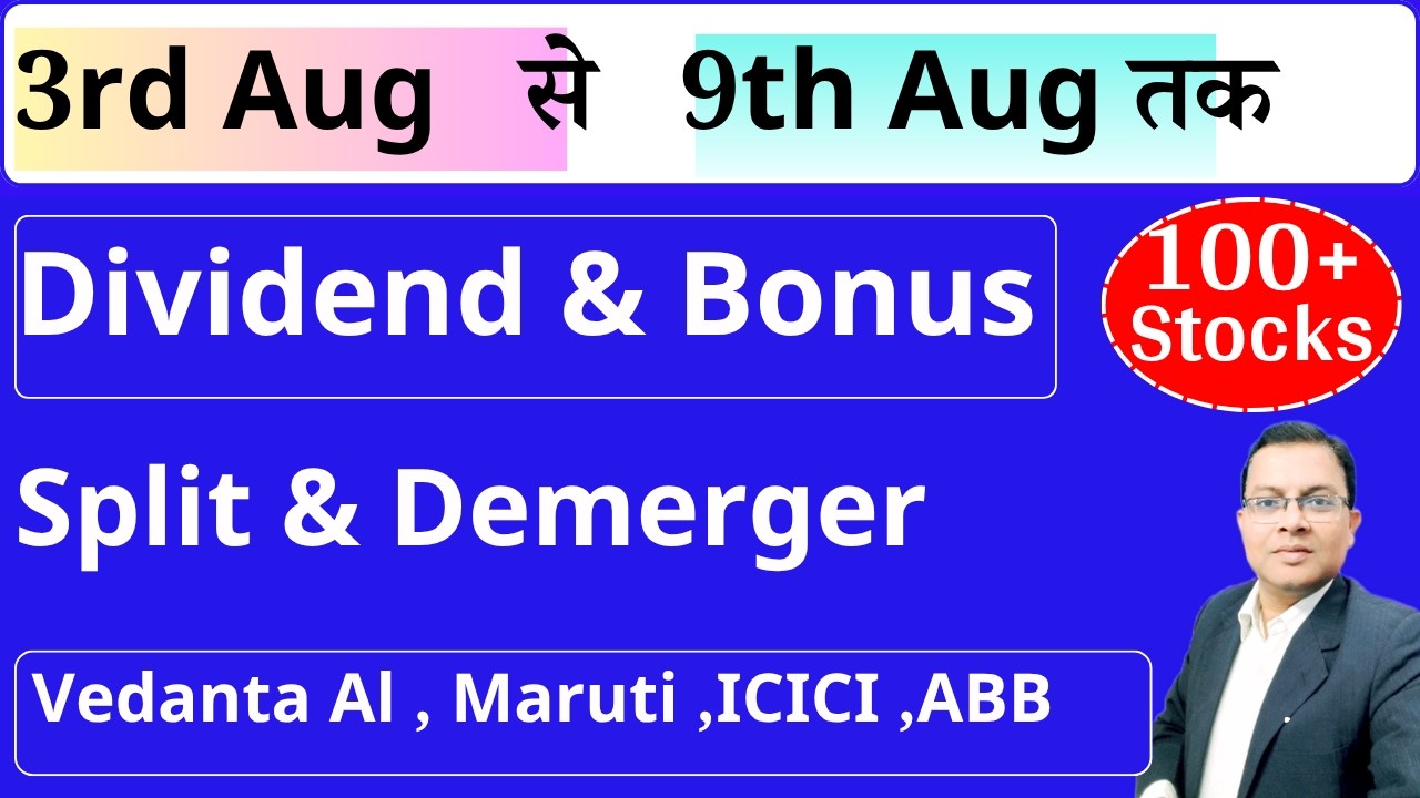 Top 100 Dividend stocks ,Bonus & Split I Upcoming dividend I Upcoming Bonus 2026 I Vedanta Alumunium