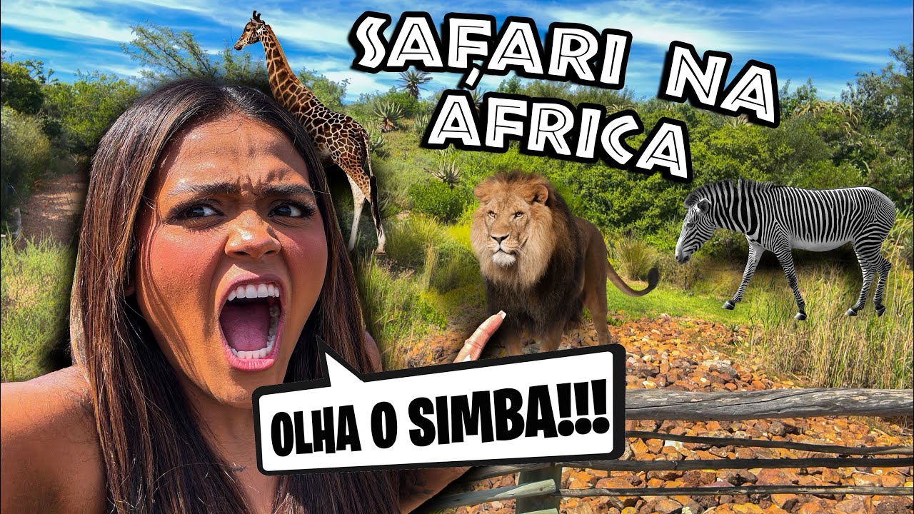 FUI EM UM SAFARI NA ÁFRICA!!!