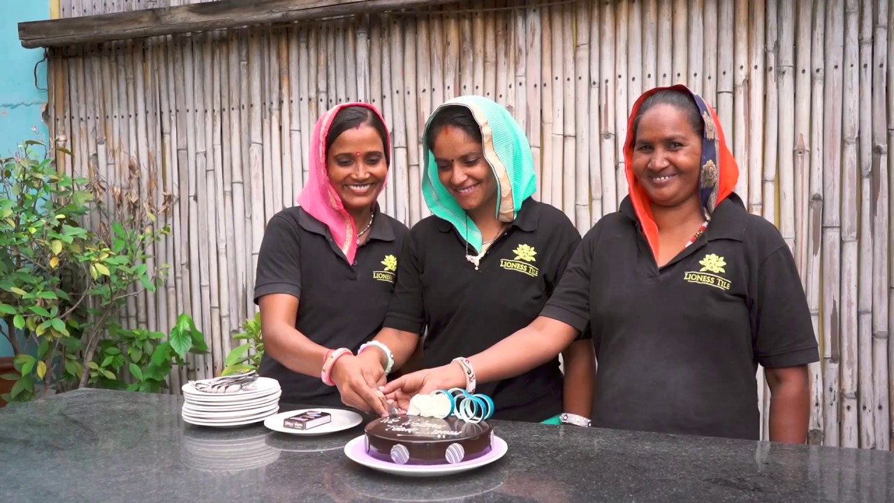 Daminder Kaur - a social entrepreneur based in Jaipur, India, and co-founder of Lioness Tile