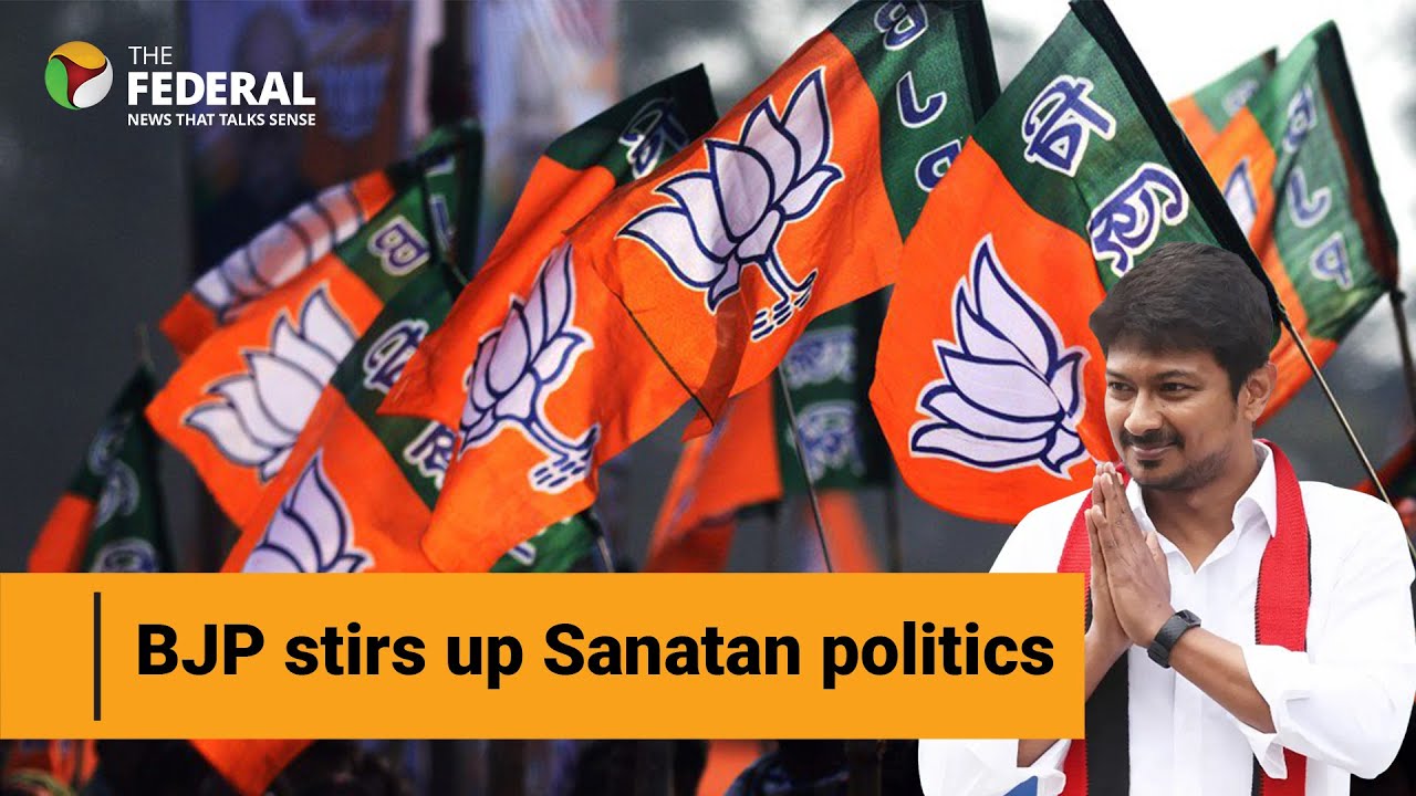 Watch | BJP shifts gear on Sanatan politics as INDIA alliance rises, Adani issue flies | The Federal