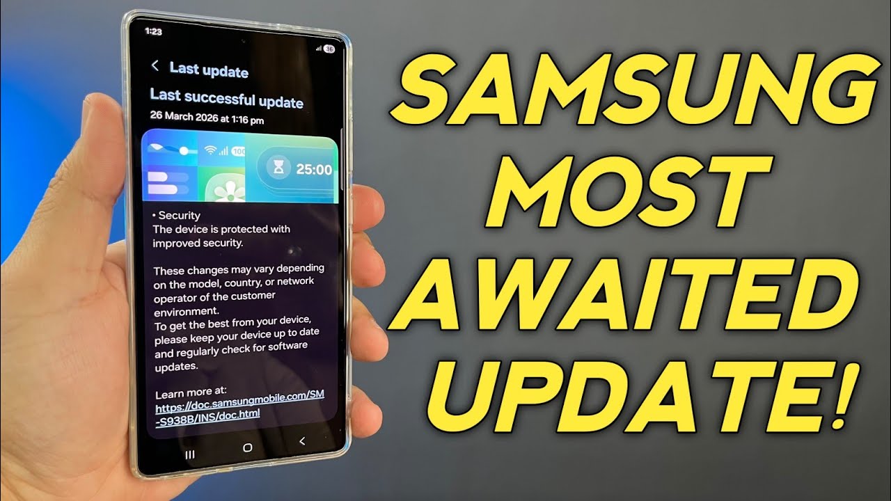 Samsung New Most Awaited Update Arrives on Samsung Galaxy S25 Series ! #samsung #oneui8