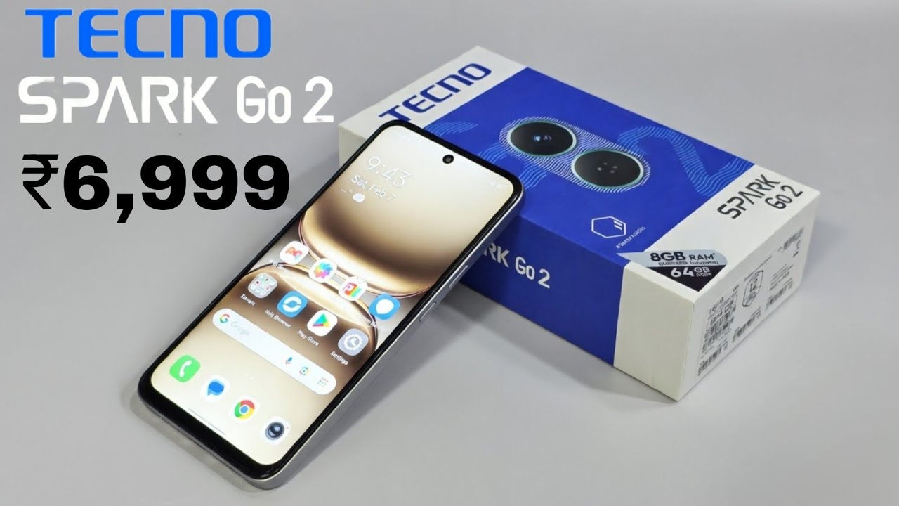 Tecno Spark Go2 2026 Best Budget Smartphone Under 8000 Rupees !