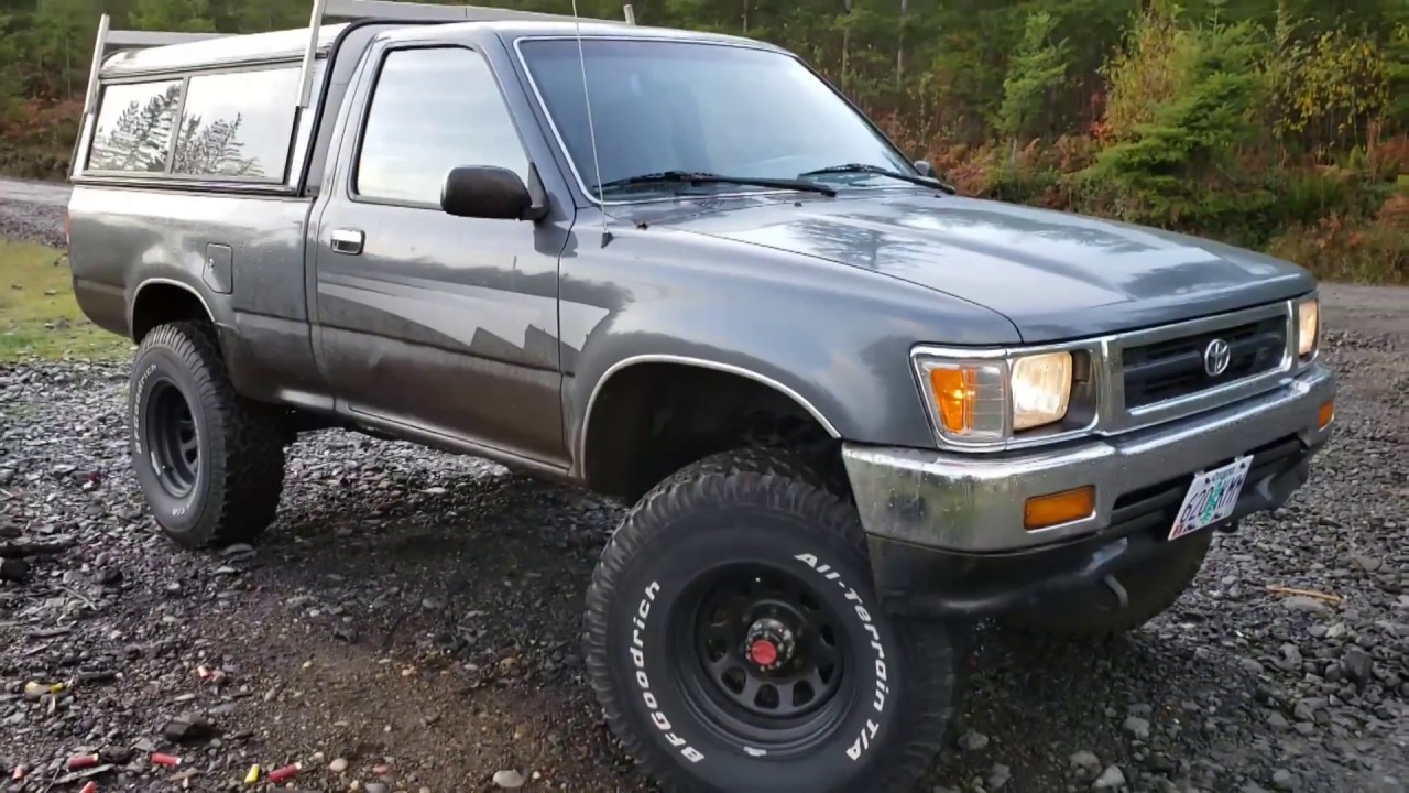 New Truck Tour - 1992 Toyota 4Cyl 22RE 5spd 4x4