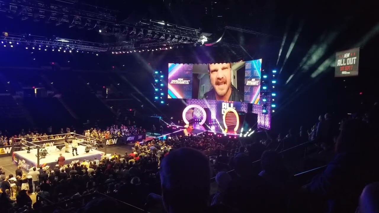HANGMAN ADAM PAGE BURNS SWERVES HOUSE 9/4/24 AEW Dynamite LIVE