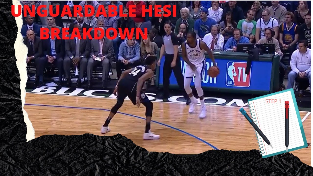 Kevin Durant Hesitation BREAKDOWN 4 easy steps