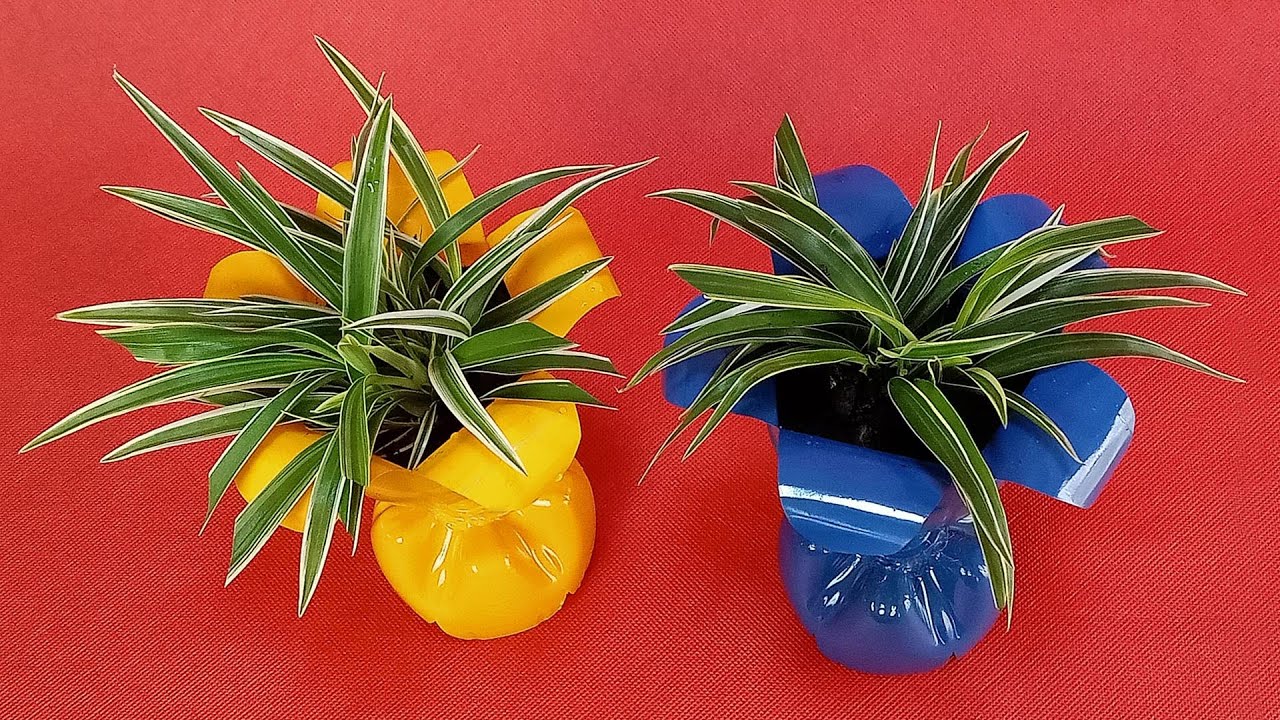 Beautiful Flower Pots from Recycled Plastic Bottles | Amazing Garden ideas | DIY