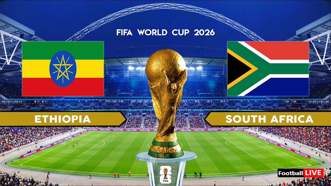 ETHIOPIA vs SOUTH AFRICA - FIFA World Cup 2026 | Full Match All Goals | Simulation PES