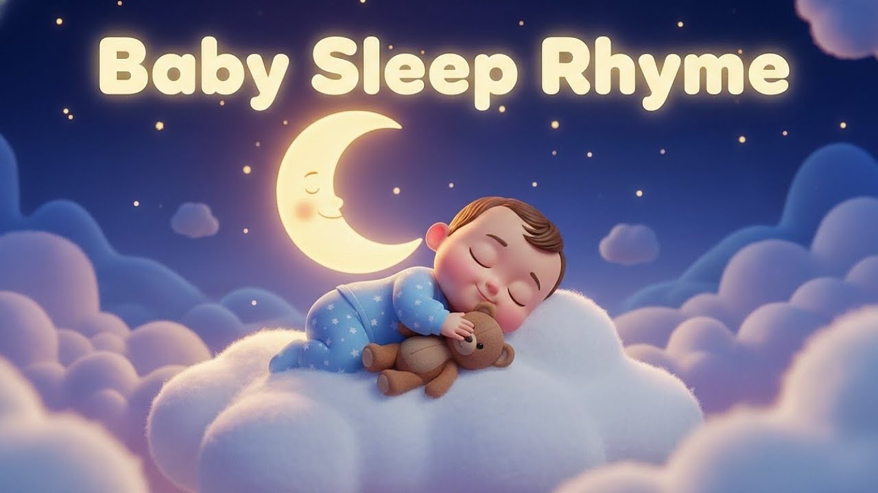Baby Sleep Rhyme 🌙Twinkle Twinkle Sleepy Star 🌟 Baby Calm Sleep Rhyme