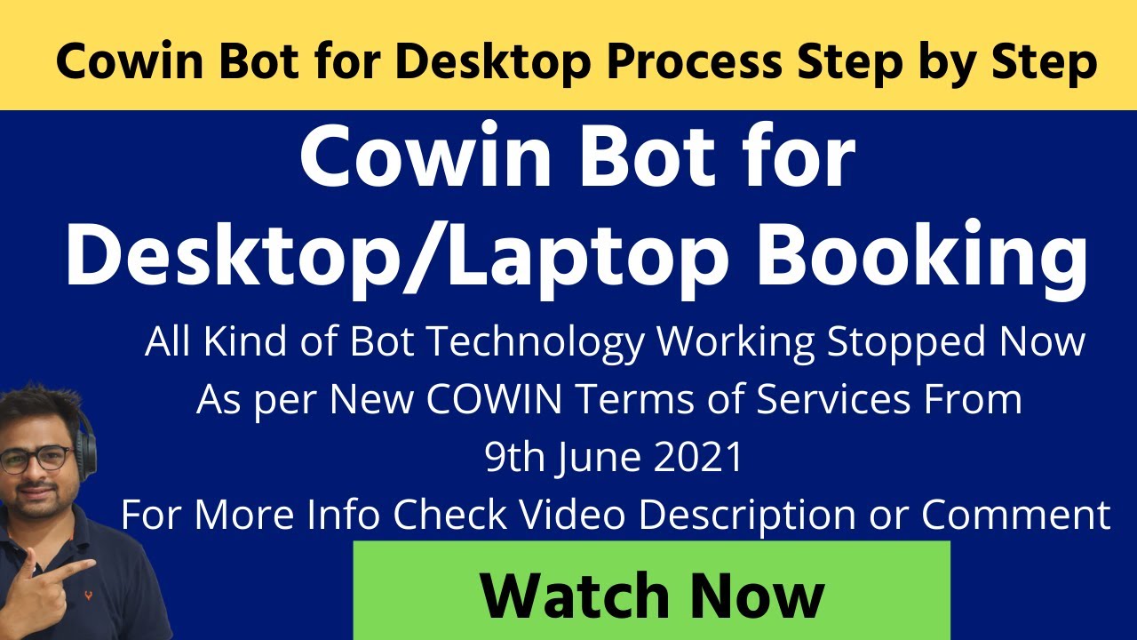 Cowin Bot Chrome Extension for Laptop | Cowin Automatic Slot Booking Script Tips and Hacks
