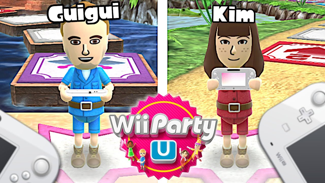 DUEL ULTIME ENTRE GUILLAUME ET KIM SUR WII PARTY U ! ILE AU GAMEPAD WII U