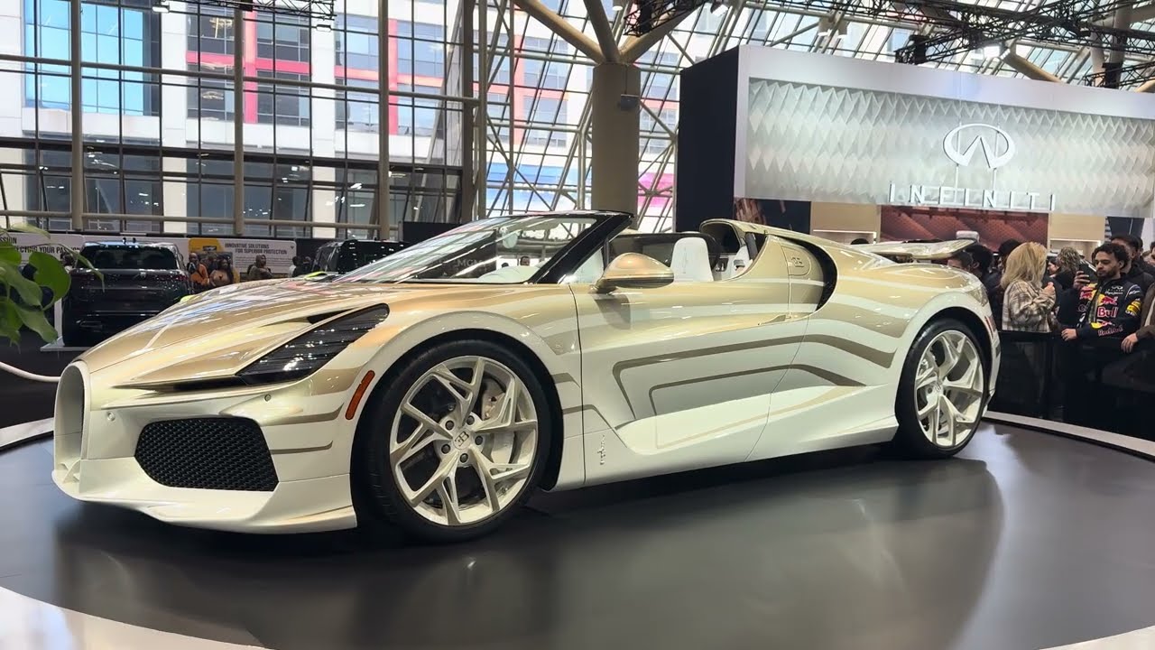 RARE Bugatti Mistral La Perle 🔥 Full Walkaround | Toronto International Car Show 2026