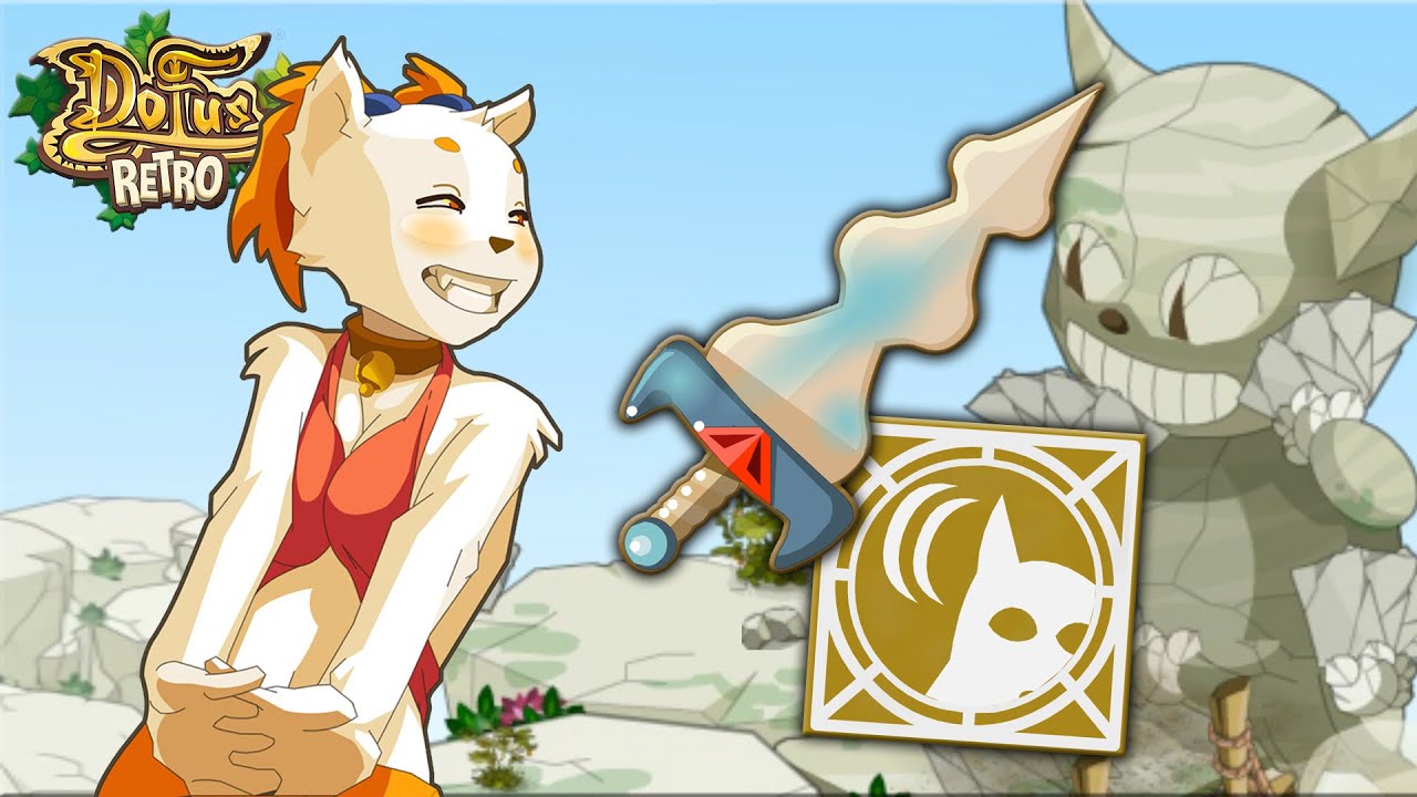 PVP niveau 70 : Un Ecaflip dommage à l'épée BR 🐑 PVP Dofus Retro