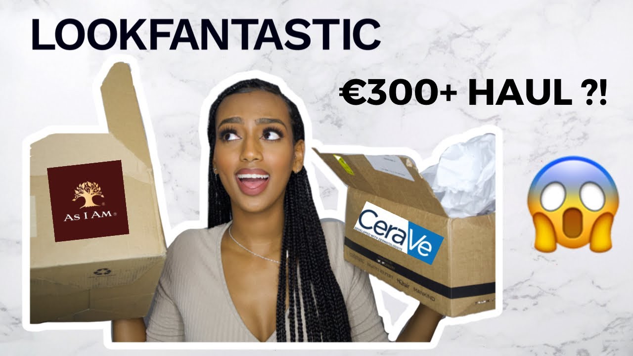 €300+ LOOKFANTASTIC HAUL: CeraVe, Giorgio Armani, As I Am & MORE