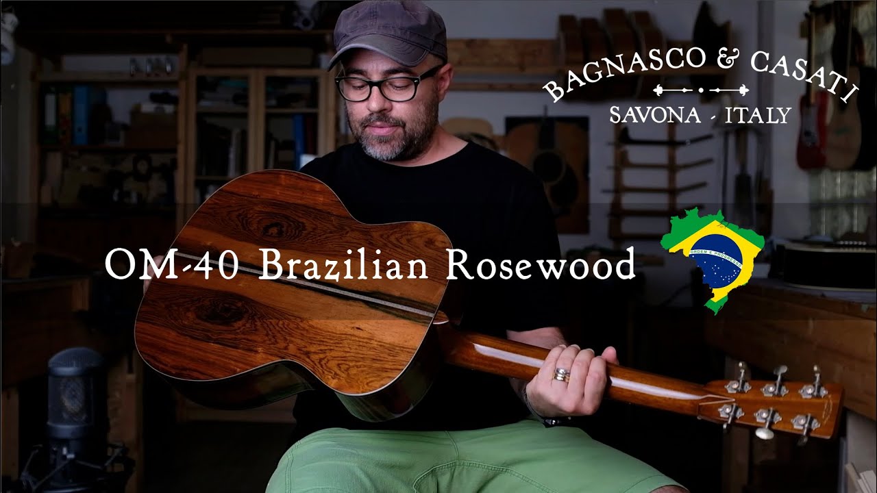 Bagnasco & Casati OM-40 Brazilian Rosewood