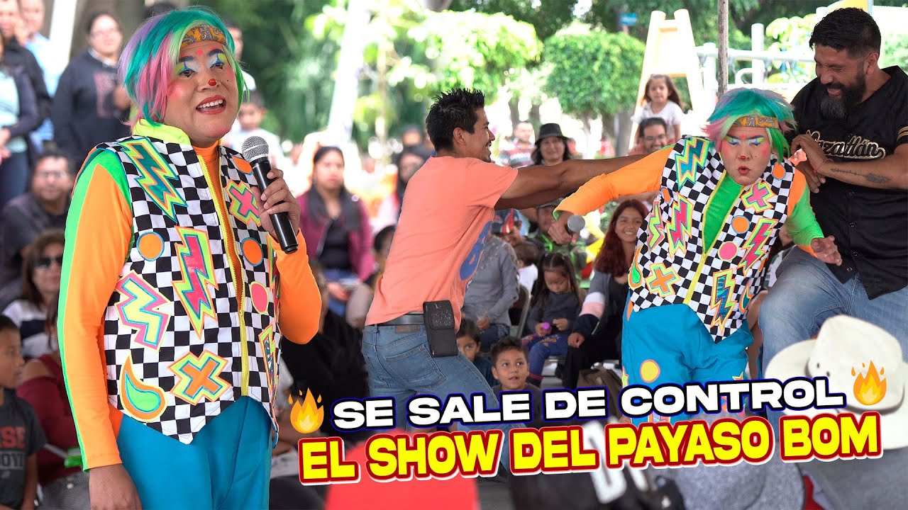 🤯 SE SALE DE CONTROL EL SHOW DEL PAYASO BOM 🤣 MASTER PAYASOS