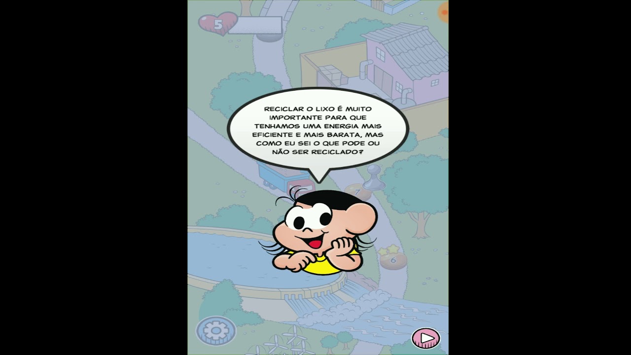 Jogo/Game da Turma da Mônica - Economizando Energia