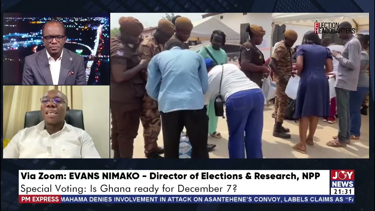 Alleged voter inducement: We've seen the video, investigations will decide&mdash;Evans Nimako
