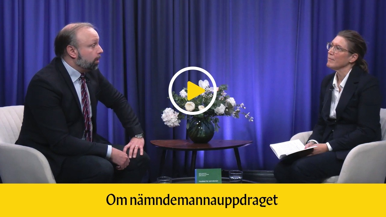 Att vara nämndeman - Del 1:  Om nämndemannauppdraget