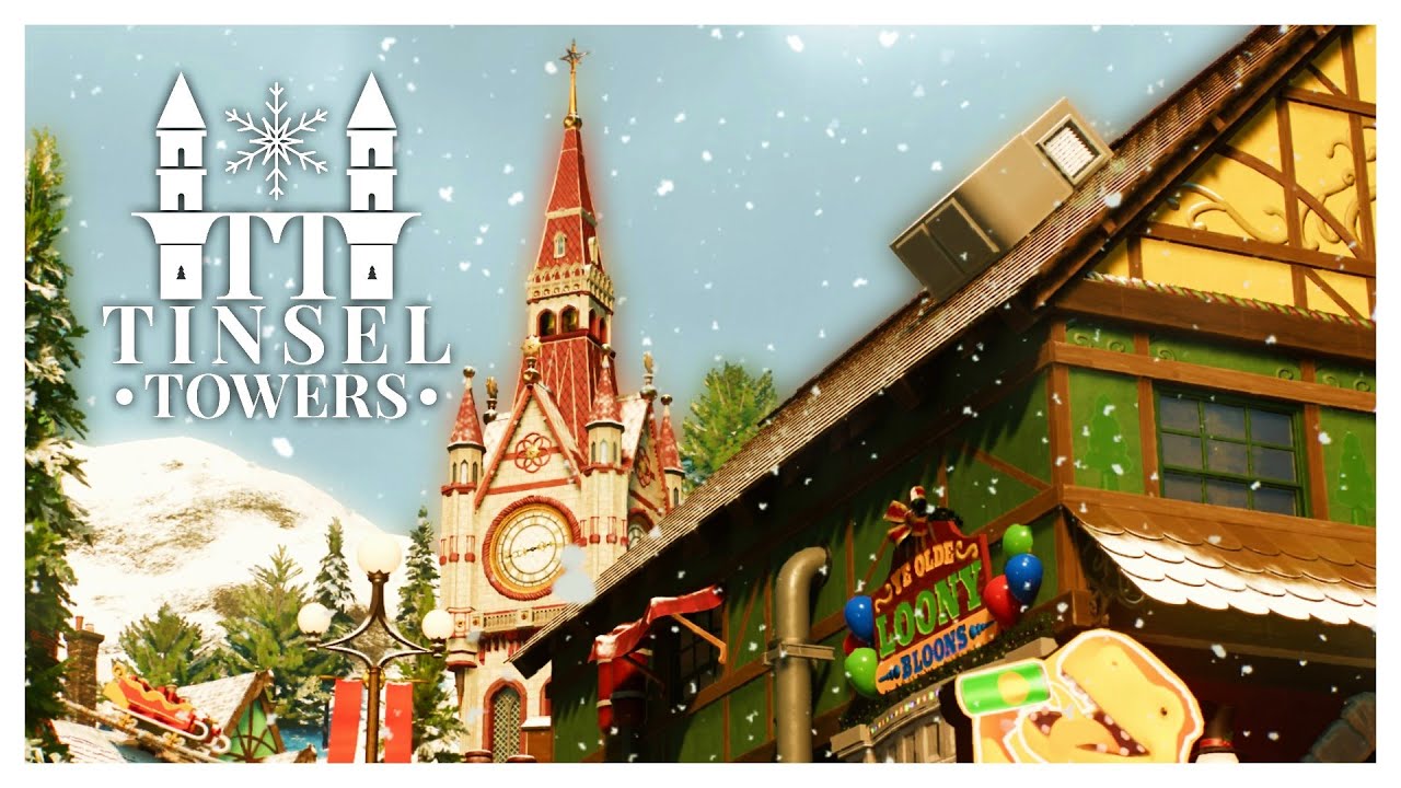 Tinsel Towers – A Planet Coaster 2 Winter Collaboration
