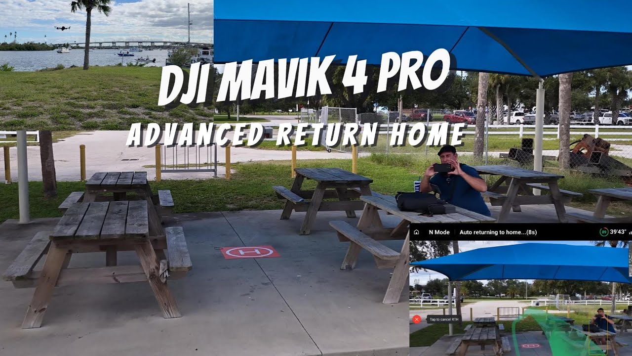 Aerial Photography DJI Mavic 4 pro advanced return to Home