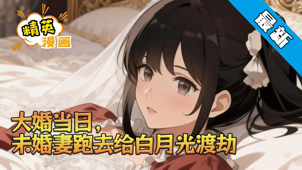 《大婚当日，未婚妻跑去给白月光渡劫》大婚之日，新娘又跑去给师兄渡劫。我当众撕毁婚约，转身却发现婚床上躺着个陌生女子。当她睁开眼的那一刻，我知道，我的软饭……吃对了。#小说 #都市 #精英漫画