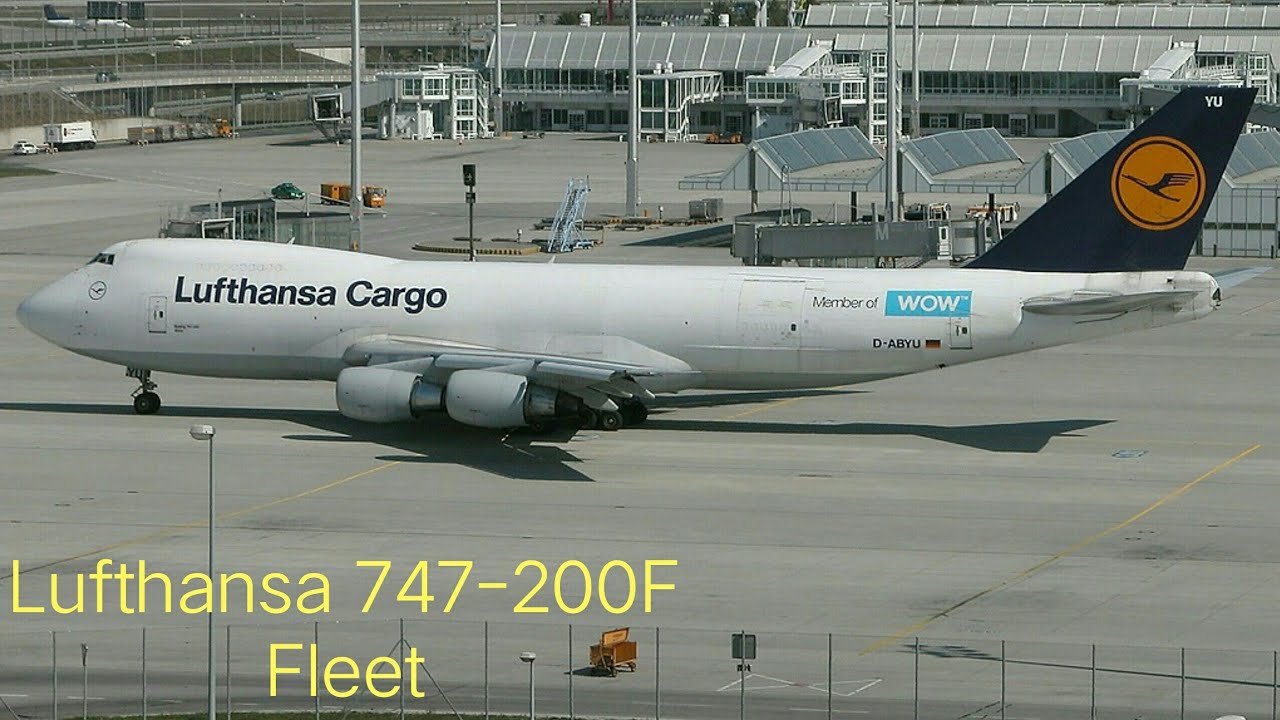 Lufthansa Cargo Boeing 747-200 - Fleet History (REUPLOAD)