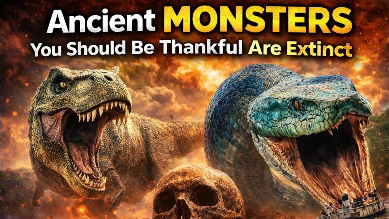 Ancient Monsters You Should Be Thankful Are Extinct