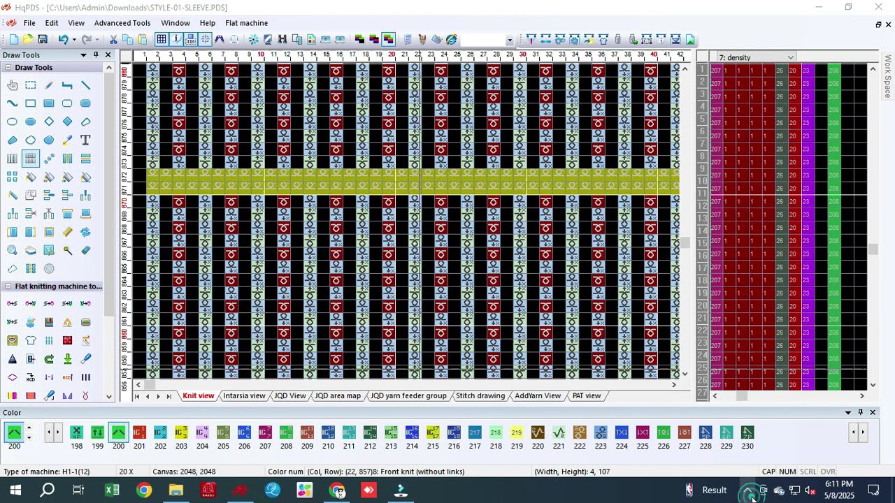 How To Convert Shima Seiki Prograame to HQPDS  esey