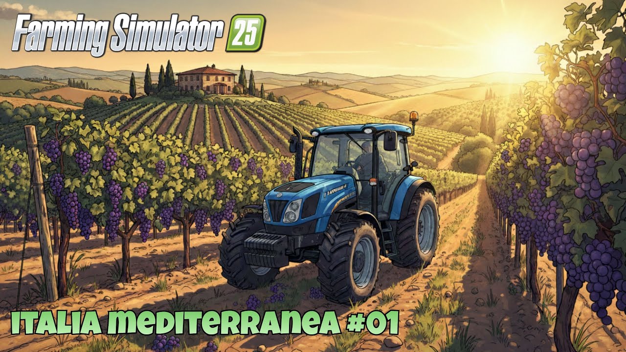 FS25 Italia Mediterranea #01 | AVVIAMO LA NOSTRA FARM ITALIANA!