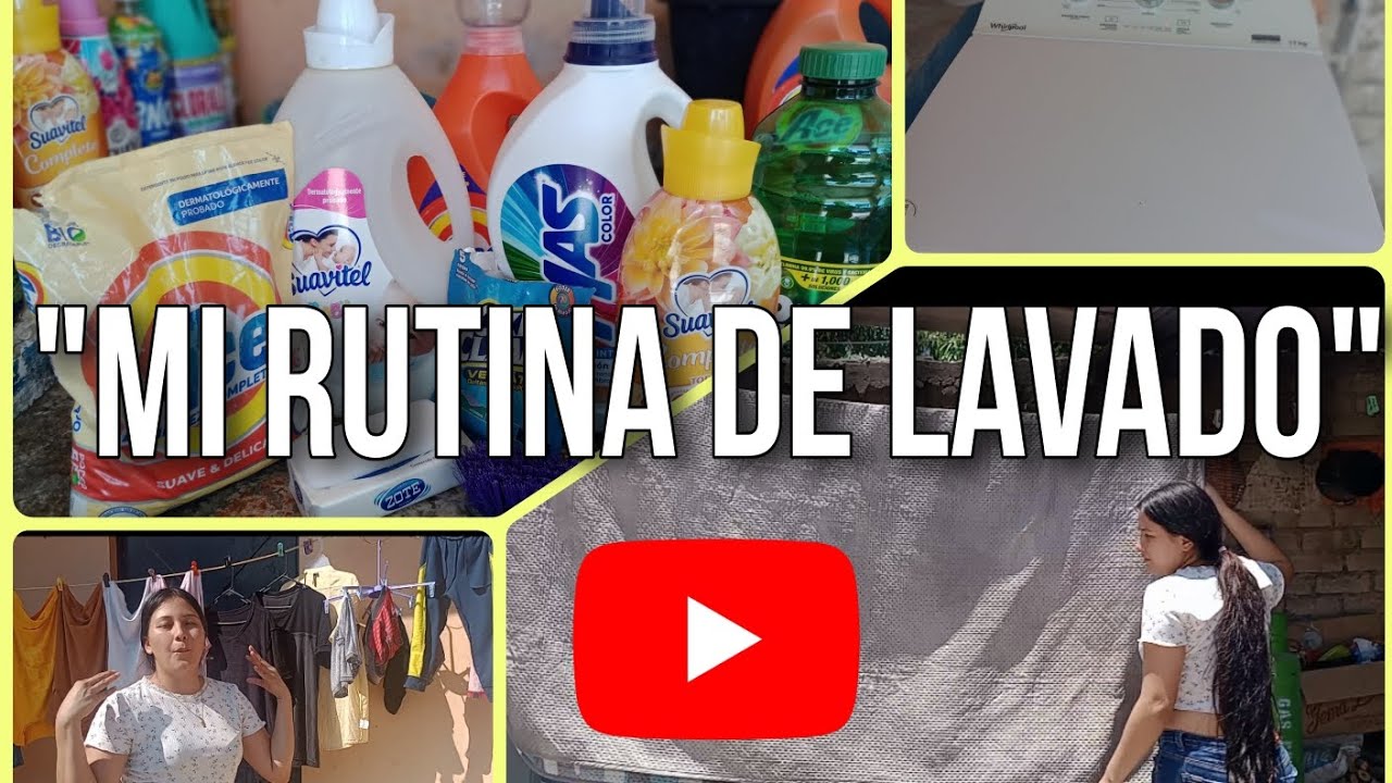 MI RUTINA DE LAVADO 🧼🫧👖