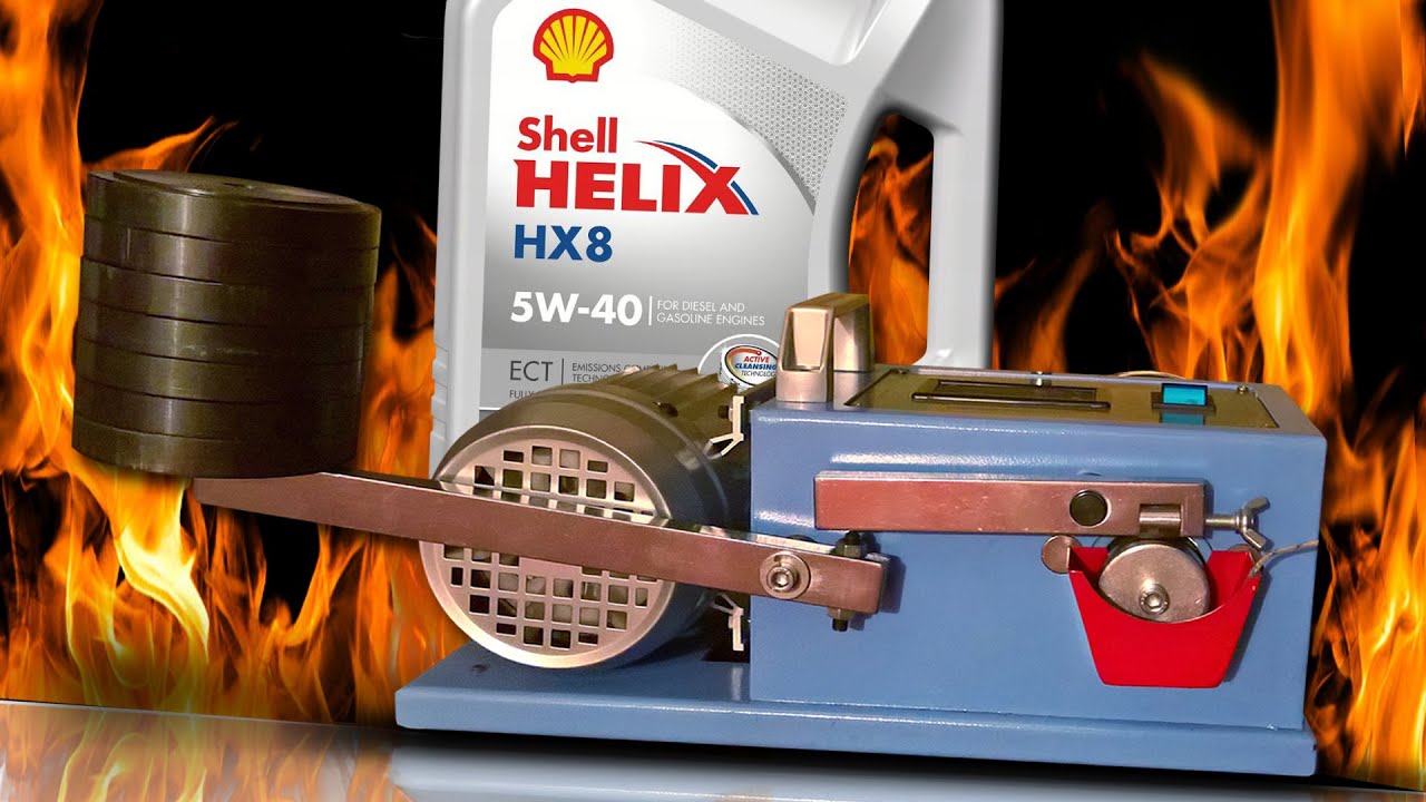 Shell Helix HX8 ECT 5W40 Engine Oil Test 100°C Piotr Tester