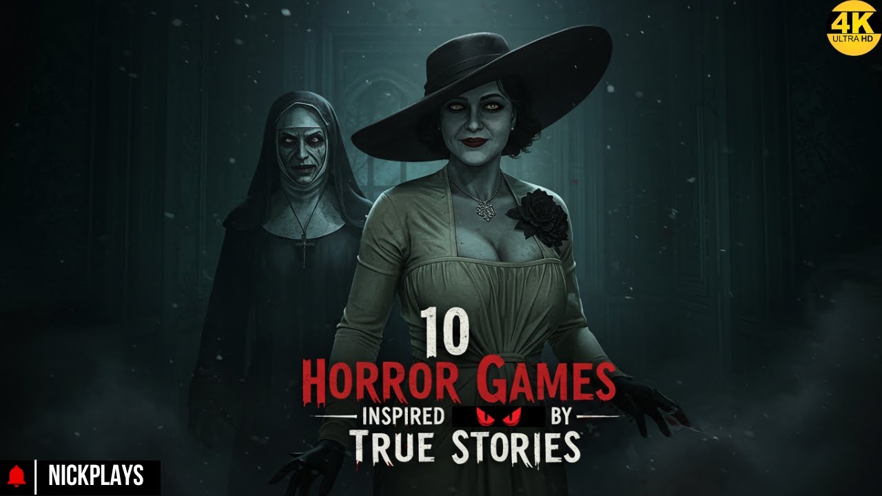 10 Horror Games Inspired By TRUE Stories (Ranked from Creepy to Terrifying!)