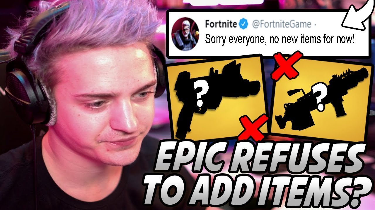 Ninja Gets NERVOUS After Epic REFUSES To Add New Items To Fortnite Chapter 2! NEW FOV?!