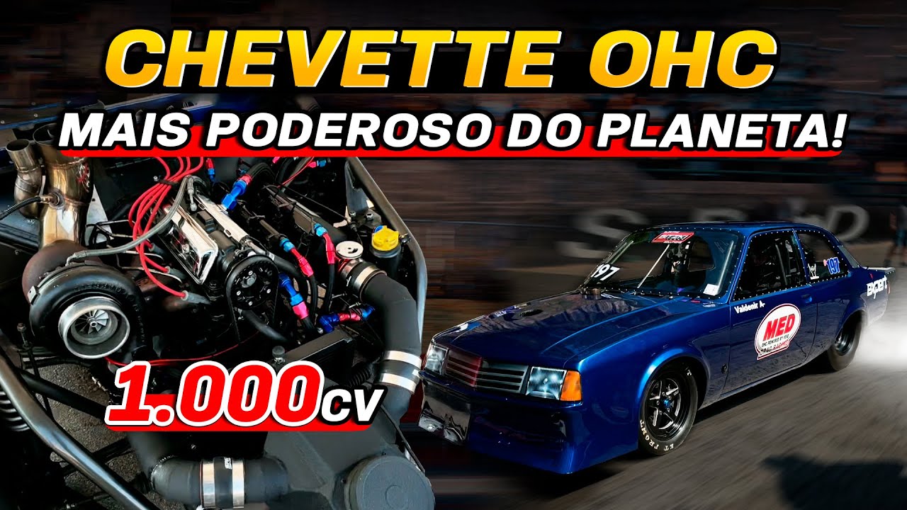 Como fazer um Chevette OHC de 1.000cv! O mais poderoso do planeta.