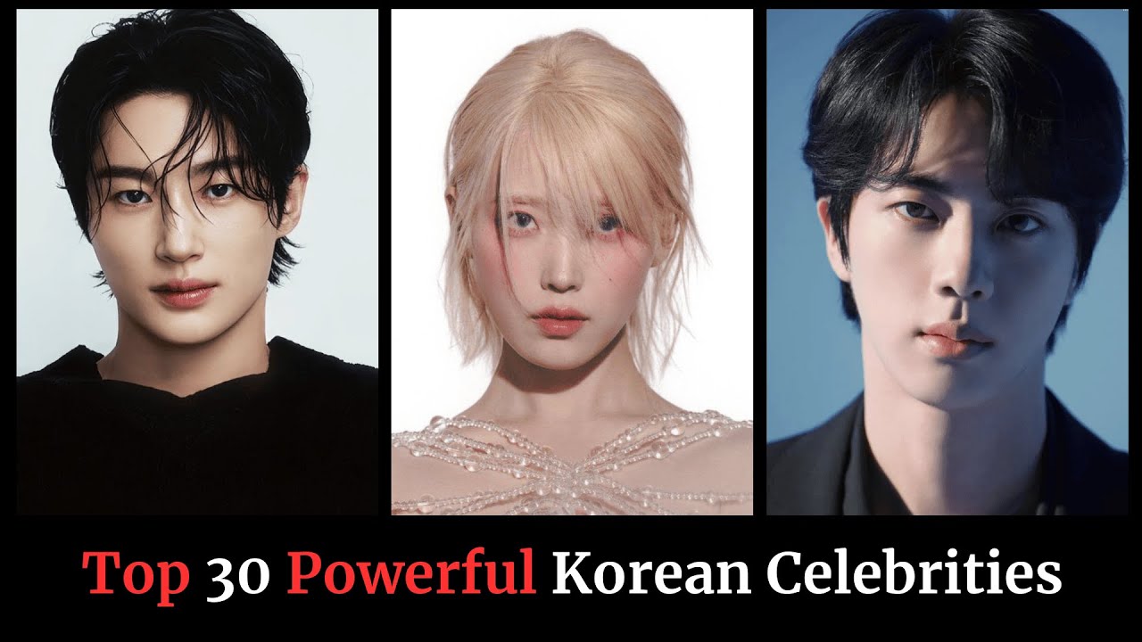 Forbes Korea 2025 | Top 30 Most Powerful K-Pop & K-Drama Celebrities