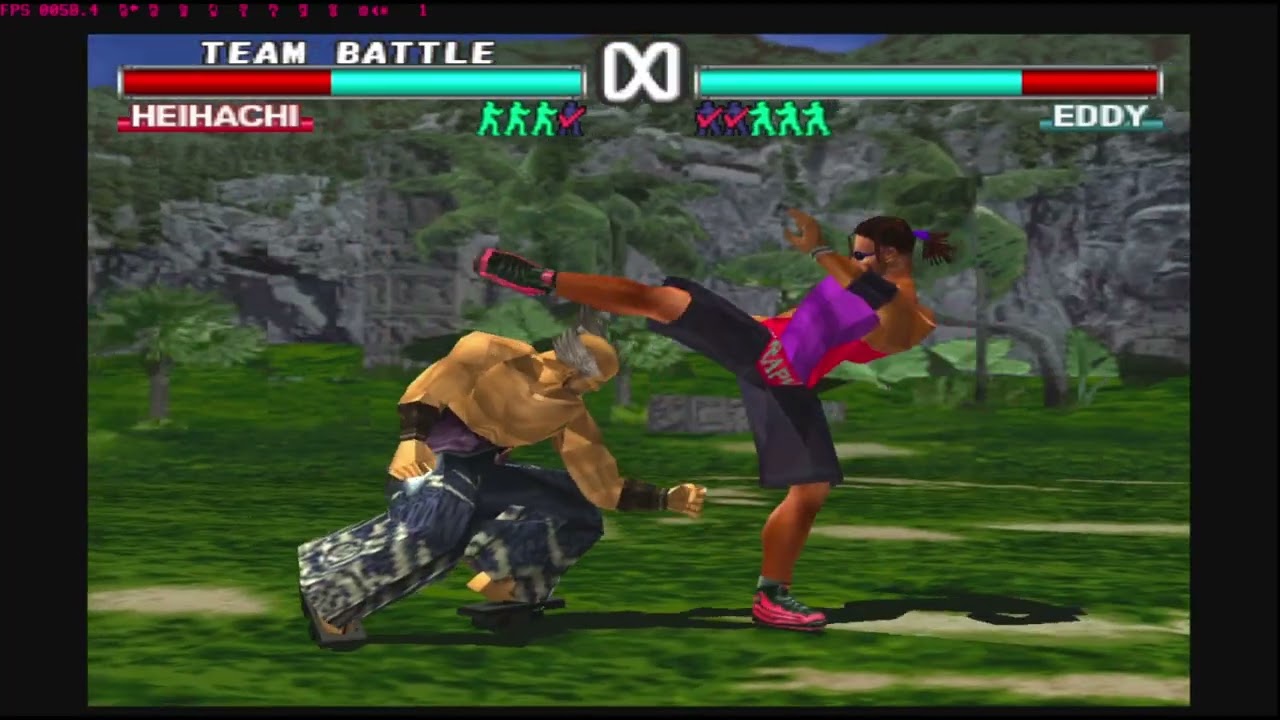 Tekken III (PlayStation One) Team vs Team