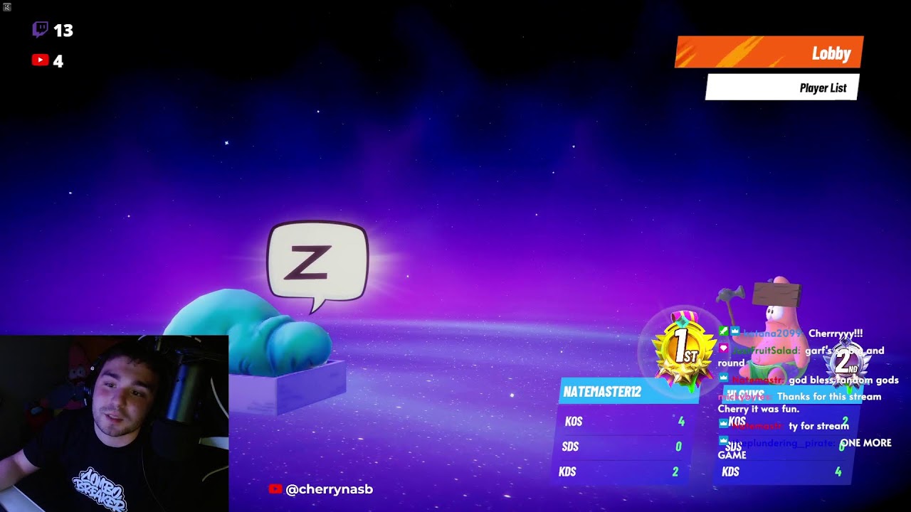 streaming with Jut @FunnyJutty