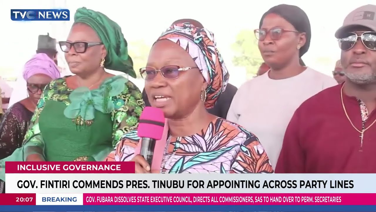 Fintiri Hails Pres. Tinubu For Appointing Numan Indigenes Of Adamawa State