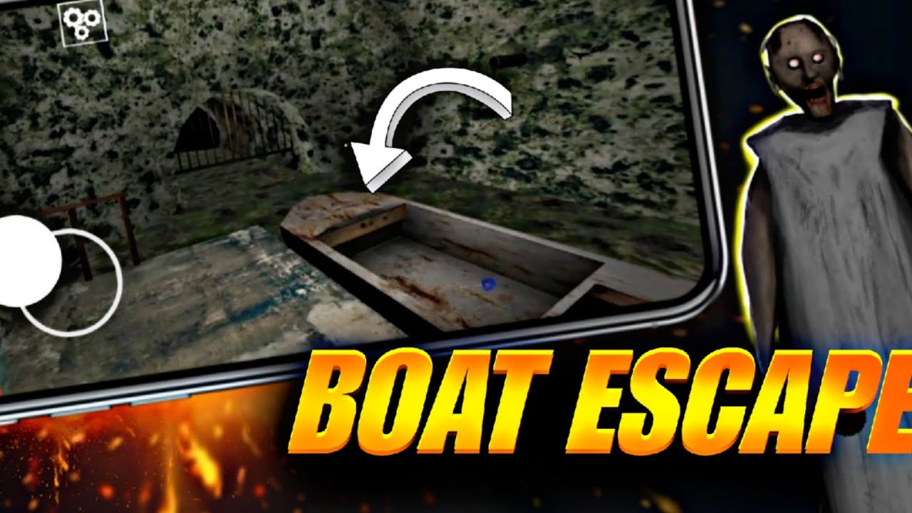 BOAT ESCAPE FROM GRANNYS HOUSE 🏠 