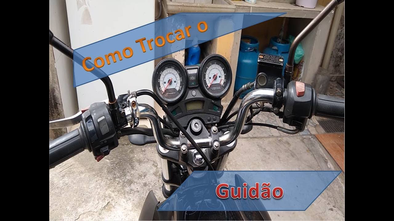 Como Trocar o Guidão da Moto