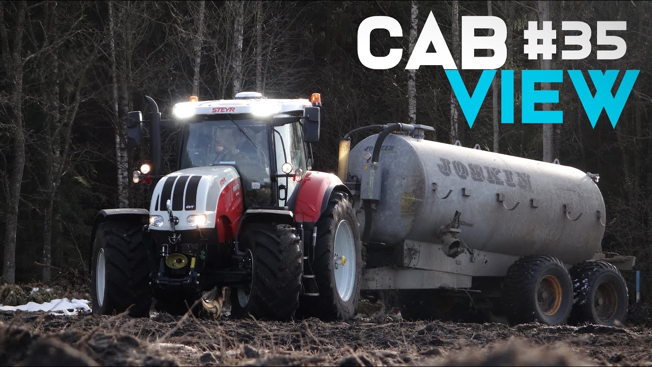 II CabView 2021 II #35 I Docieranie Steyr-a przy wywożeniu 